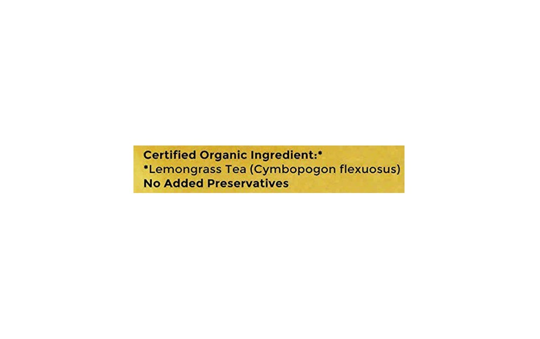 Carmel Organics Lemongrass Tea    Pack  100 grams